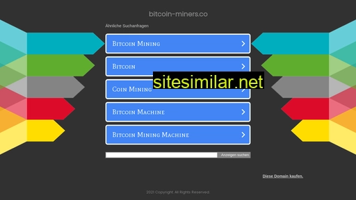 Bitcoin-miners similar sites