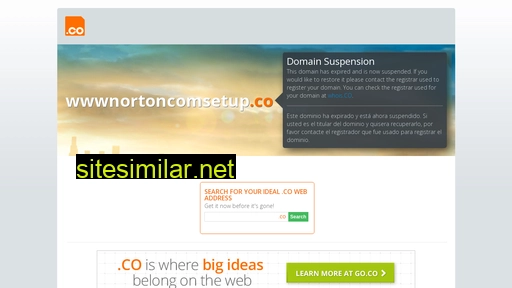 wwwnortoncomsetup.co alternative sites