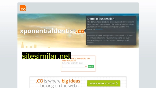 xponentialdentist.co alternative sites