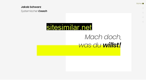 jakobschwarz.coach alternative sites