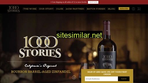 1000storieswines.com alternative sites