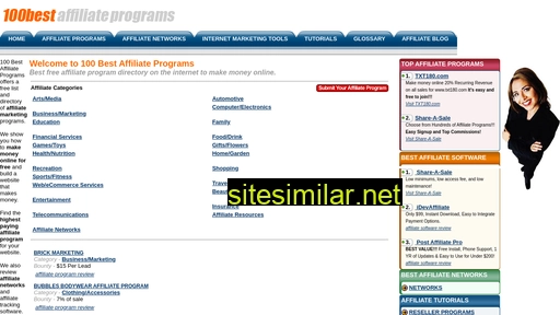 100best-affiliate-programs.com alternative sites