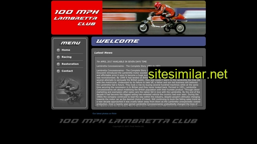 100mphlambrettaclub.com alternative sites