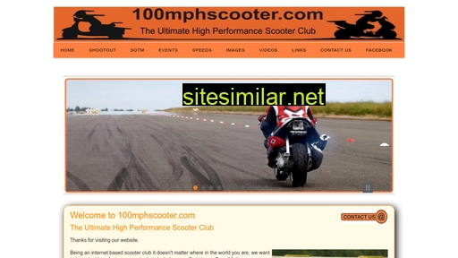 100mphscooter similar sites