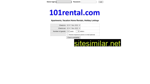 101rental.com alternative sites