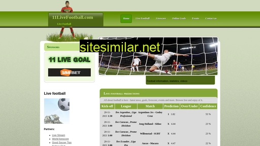 11livefootball.com alternative sites