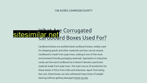 148acres-camrosecounty similar sites