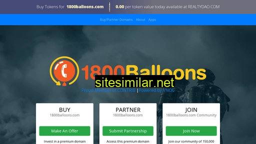 1800balloons.com alternative sites