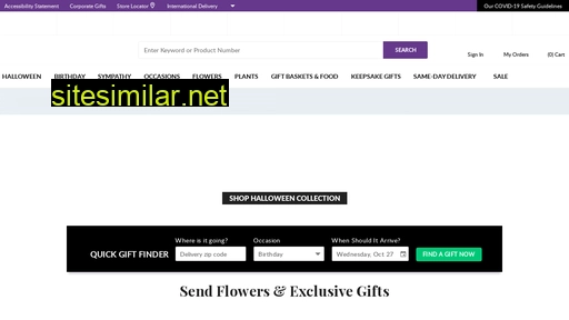 1800flowers.com alternative sites