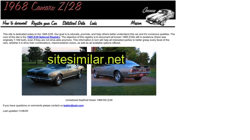 1968z28.com alternative sites