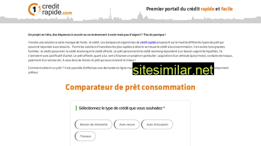 1creditrapide similar sites
