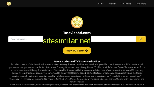 1movieshd.com alternative sites