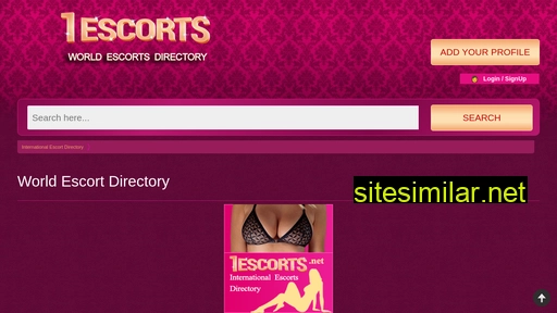 1-escorts.com alternative sites