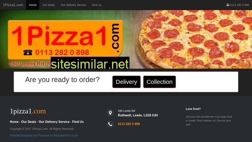 1pizza1.com alternative sites