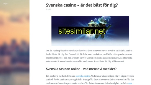1svenskacasinon.com alternative sites