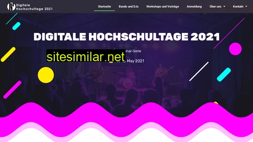 2021.hochschultage.com alternative sites
