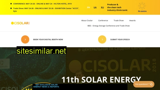 2022.cis-solar.com alternative sites