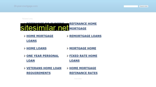 20-year-mortgage.com alternative sites