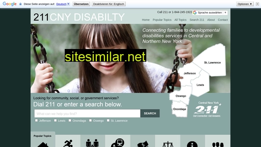 211cnydisability.com alternative sites