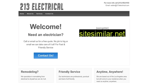 213electrical.com alternative sites