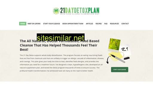 21daydetoxplan.com alternative sites