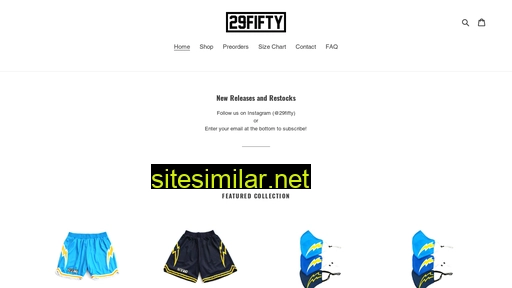 29fifty.com alternative sites