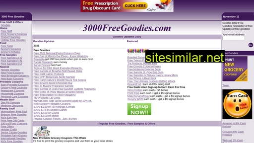 3000freegoodies.com alternative sites