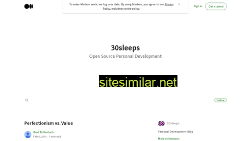 30sleeps.com alternative sites