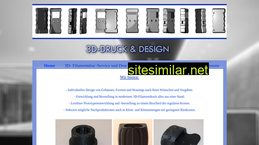 3d-druckdesign similar sites