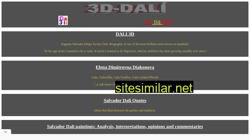 3d-dali similar sites