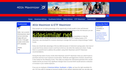 401kmaximizer.com alternative sites