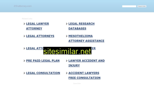 410-attorney similar sites