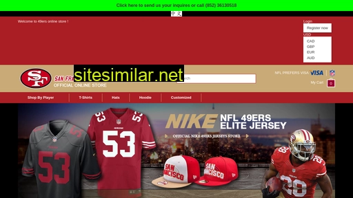 49erscheapstore.com alternative sites
