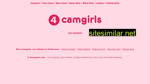 4camgirls similar sites