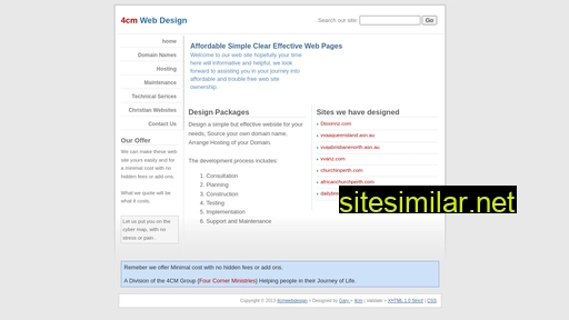 4cmwebdesign.com alternative sites