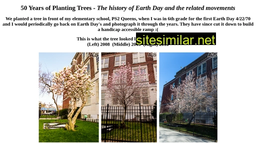 50yearsofplantingtrees.com alternative sites