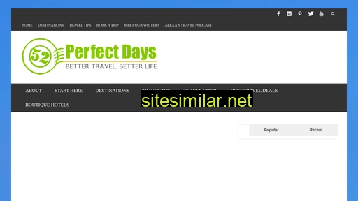 52perfectdays similar sites