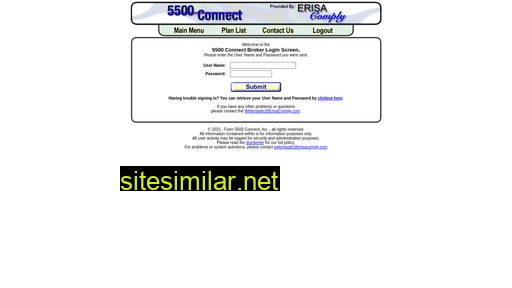 5500connect.com alternative sites