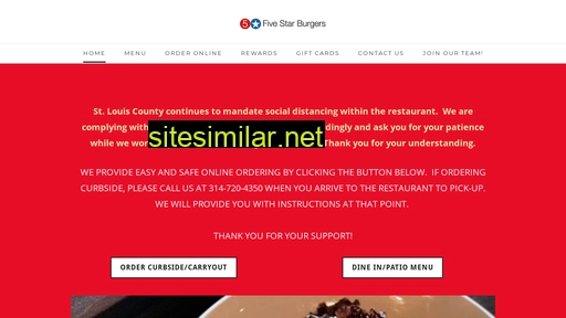 5starburgersstl similar sites