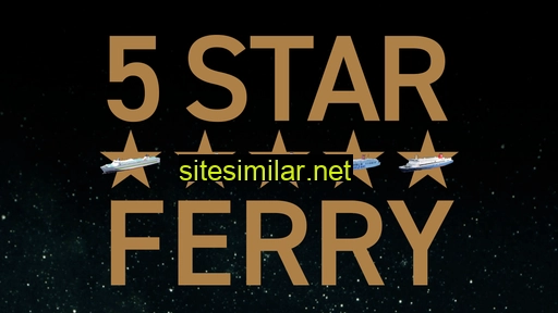5star-ferry.com alternative sites