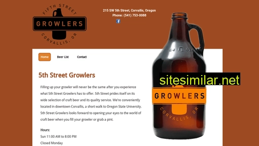 5thstreetgrowlers.com alternative sites
