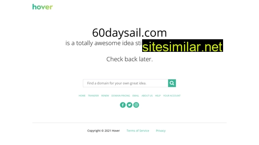 60daysail.com alternative sites