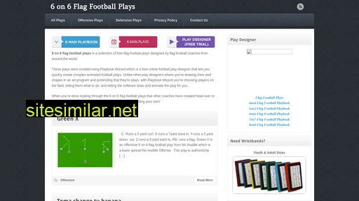 6on6flagfootballplays.com alternative sites