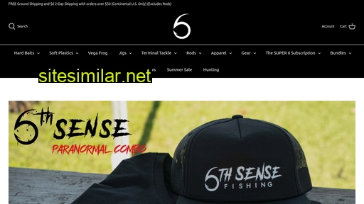6thsensefishing.com alternative sites
