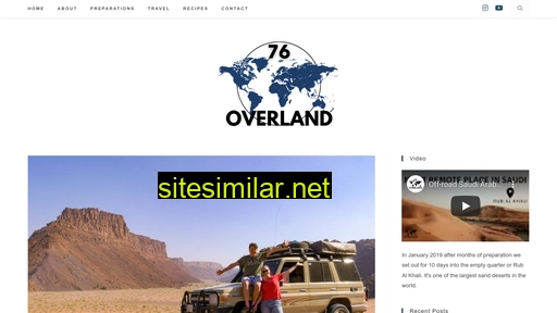 76overland.com alternative sites