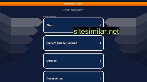 8ball-shop.com alternative sites
