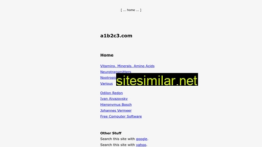 a1b2c3.com alternative sites