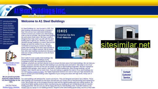 a1steelbuildings.com alternative sites
