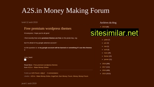 a2s-money-making-forum.blogspot.com alternative sites