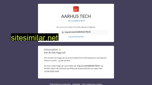 aarhustech.itslearning.com alternative sites